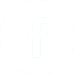 Facebook logo baltas