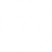 Youtube logo baltas